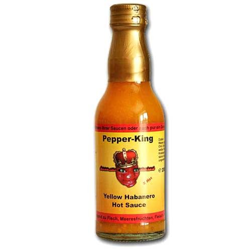 Pepper King Yellow Habanero Hot Sauce