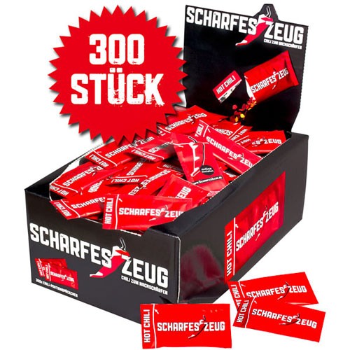 Scharfes Zeug - 300 Päckchen