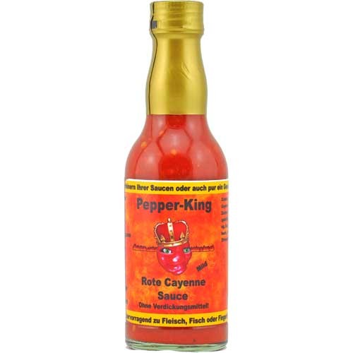 Pepper King rote Cayenne Soße
