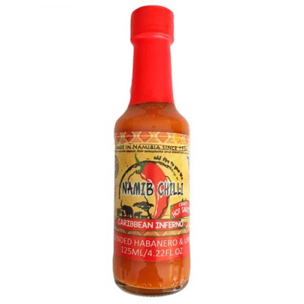 Namib Chilli Caribbean Inferno Hot Sauce