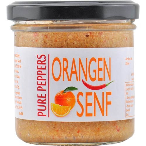 Orangen Senf
