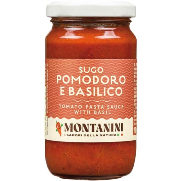 MONTANINI - Tomatensauce - Basilikum 190g