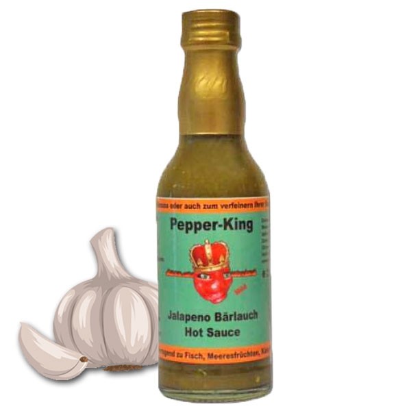 Pepper King Jalapeno Bärlauch Hot Sauce