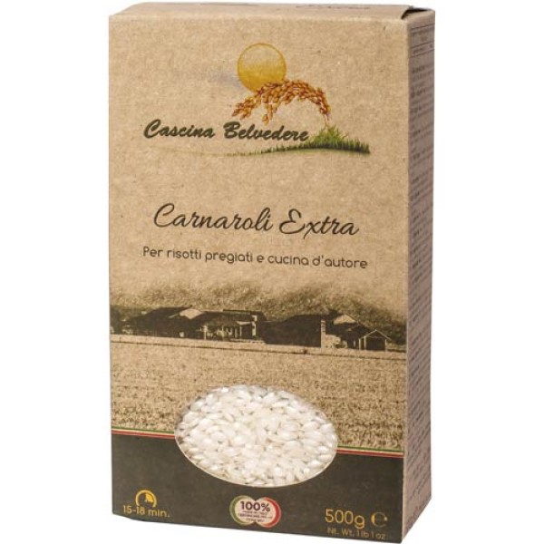 CASCINA BELVEDERE - Carnaroli Reis 500g