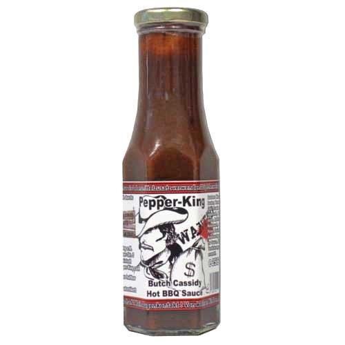 Pepper King Butch Cassidy Hot BBQ Sauce
