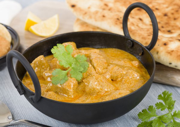 Chicken Korma - Hühnchen mit Mandelsauce