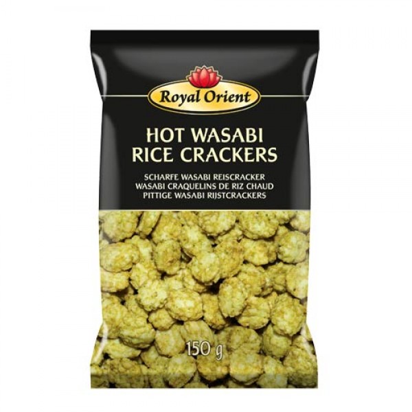 Hot Wasabi Rice Crackers