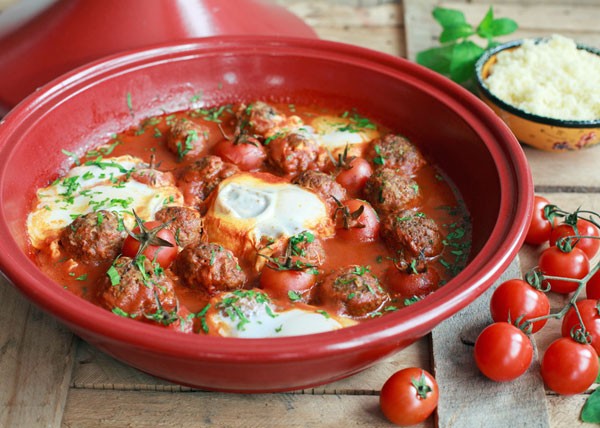 Fleischbällchen Tajine