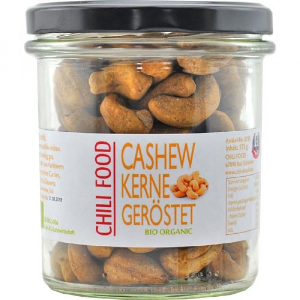 Cashew-Kerne geröstet Bio