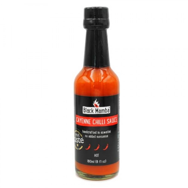 Black Mamba Cayenne Hot Sauce