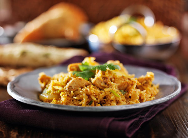Rezept Hähnchen Biryani - chili-shop24.de