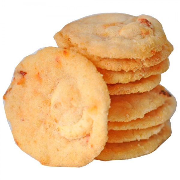 Weiße Schokoladenplätzchen mit Chili