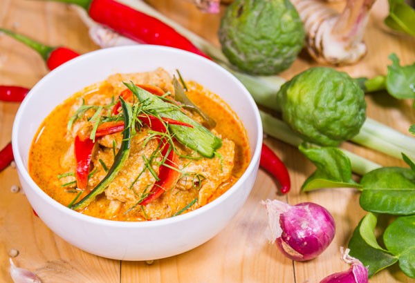 Panang Curry mit Schweinefleisch