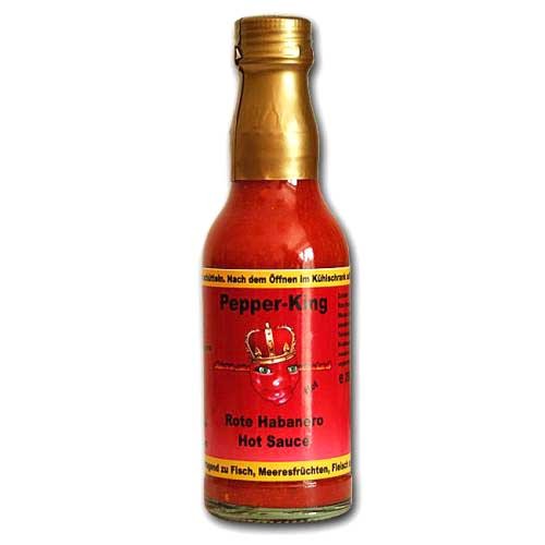 Pepper King Red Habanero Hot Sauce
