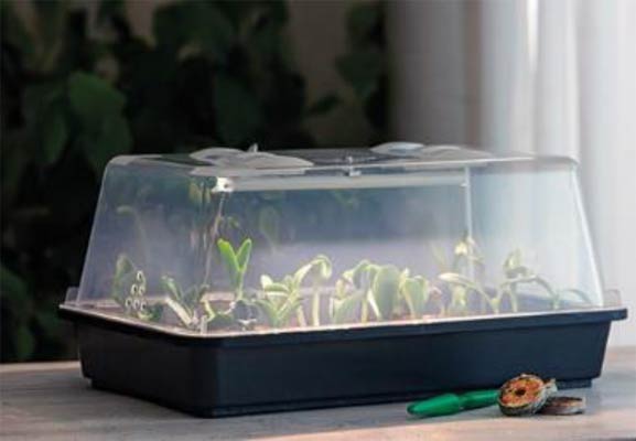 Gewächshaus mit LED-Beleuchtung - chili-shop24.de