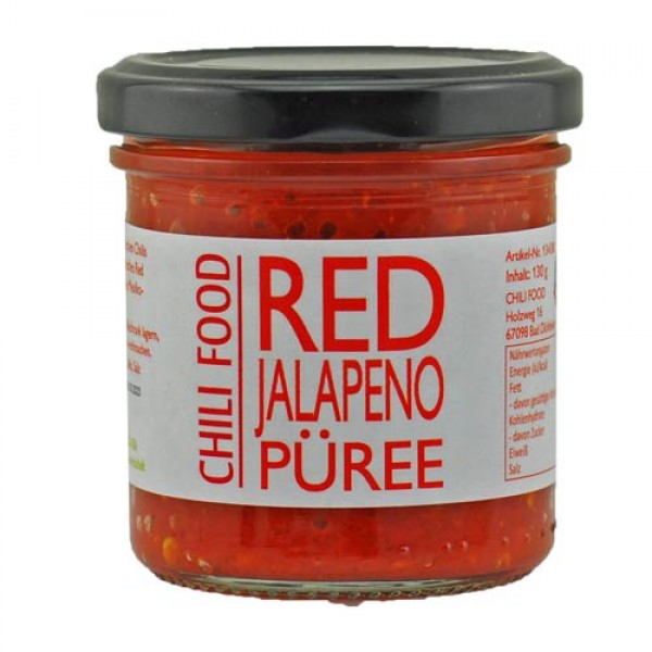 BIO Jalapeno Red Chili Püree