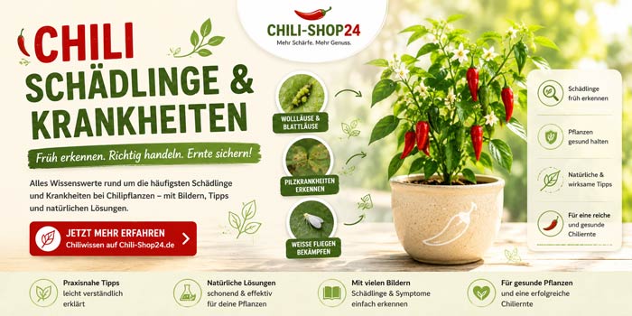 Chili-Schädlinge & Krankheiten