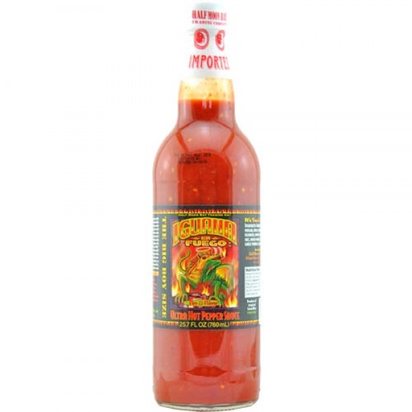 Iguana &quot;En Fuego&quot; Ultra Hot Pepper Sauce 0,76 Liter