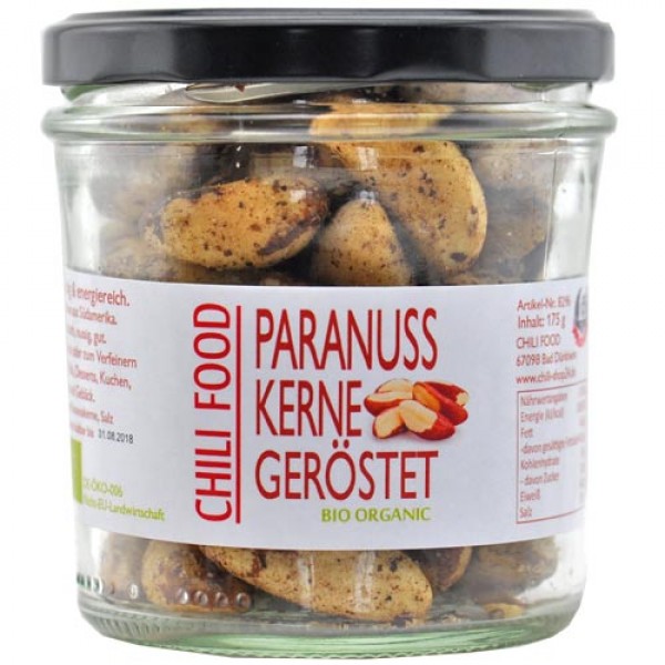 Paranuß-Kerne geröstet Bio