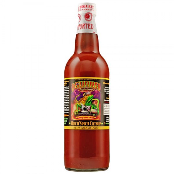 Iguana Lightning Hot n Spicy Ketchup 720g