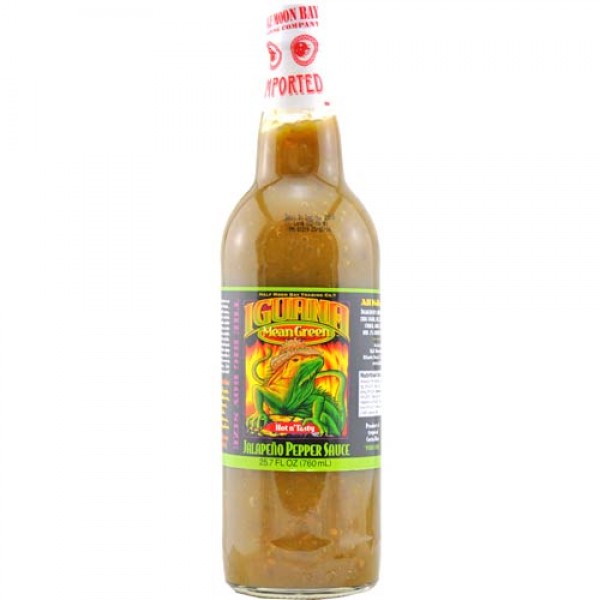 Iguana Mean Green Jalapeno Pepper Sauce 0,76 Liter