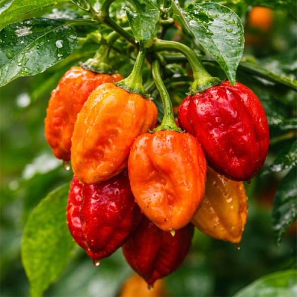 Bio Habanero Grenada Tobago Seasoning Chili Samen 1000 Stk.