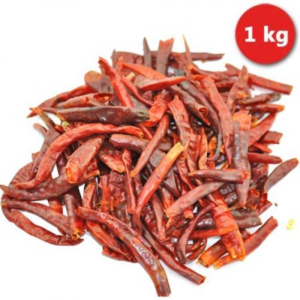 De Arbol Chili ganz, ohne Stiel 1kg