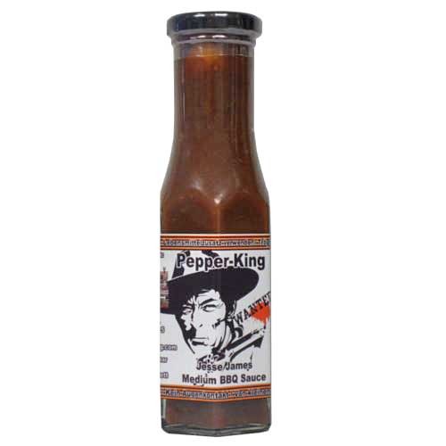 Pepper King Jesse James Medium BBQ Sauce