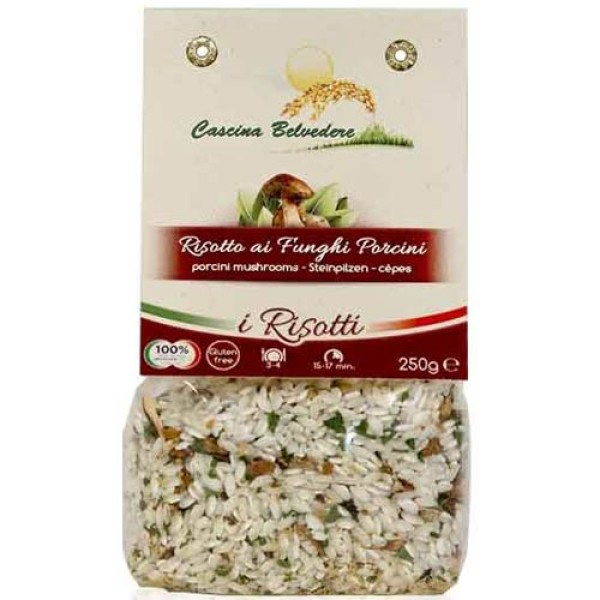 CASCINA BELVEDERE - Risotto mit Steinpilzen 250g