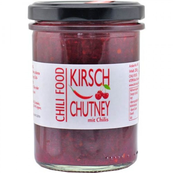 Kirsch Chutney mit Chili B-Ware
