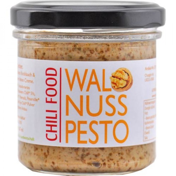 Walnusspesto mit Chili - BIO B-Ware