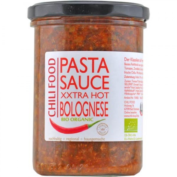 Bio Pasta-Sauce Bolognese XXtra Hot