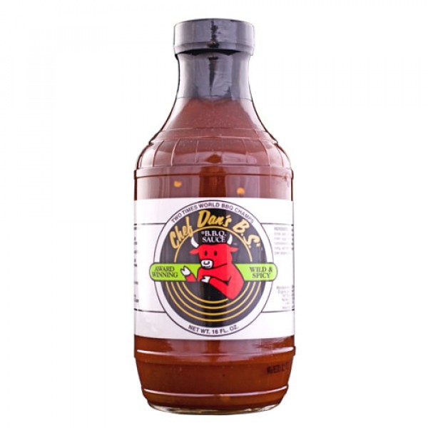 Chef Dans Wild & Spicy Barbecue Sauce B-Ware