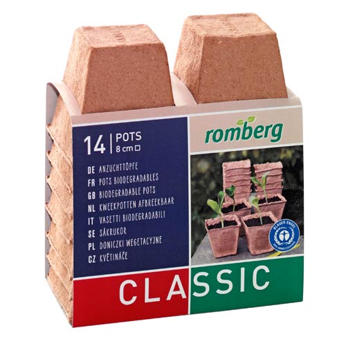 Setzlingtöpfe, Biologisch Abbaubar, 8,9 Cm, 50 Stück – Mit Drainagelöchern, Etiketten & Gartenwerkzeug