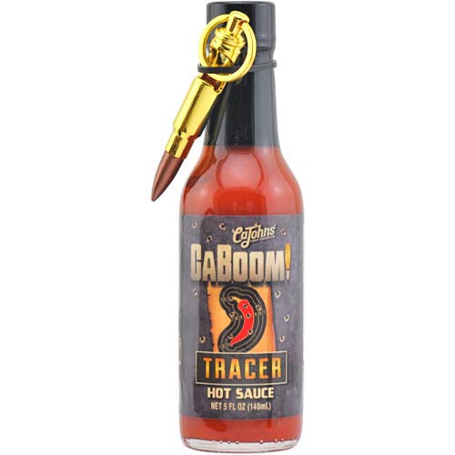 Caboom! Tracer Hot Sauce with Bullet Keychain online kaufen bei chili