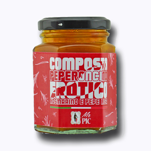 Composta Erotico Rosmarin &amp; roter Pfeffer Marmelade /Fruchtaufstrich ...