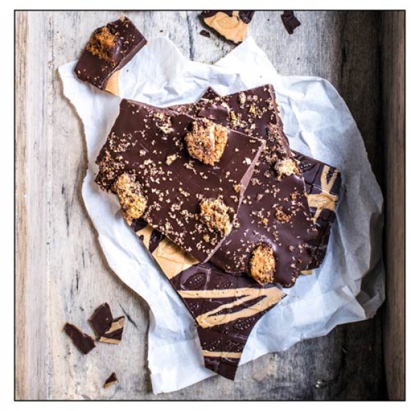 Bruchschokolade &quot;Knusper Cookie&quot; handgemacht, scharf