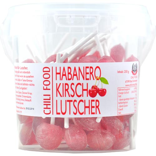 Habanero Chili Kirsch Lutscher bestellen