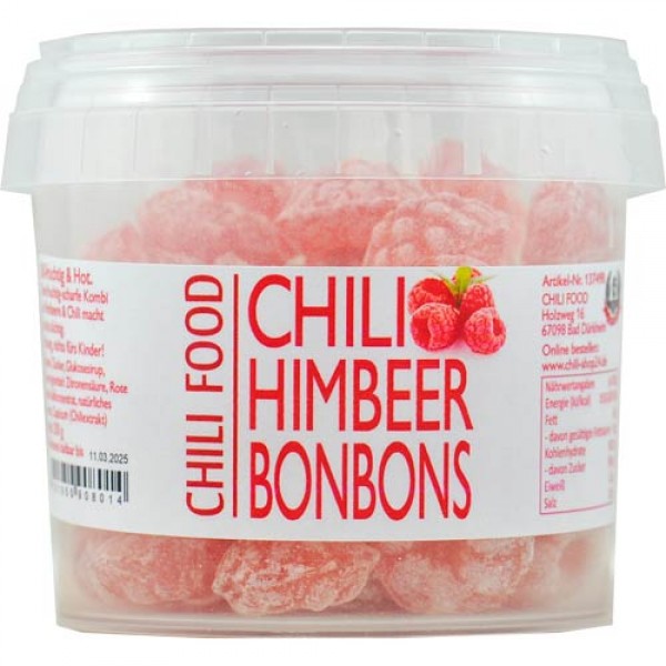 Chili-Himbeer-Bonbons