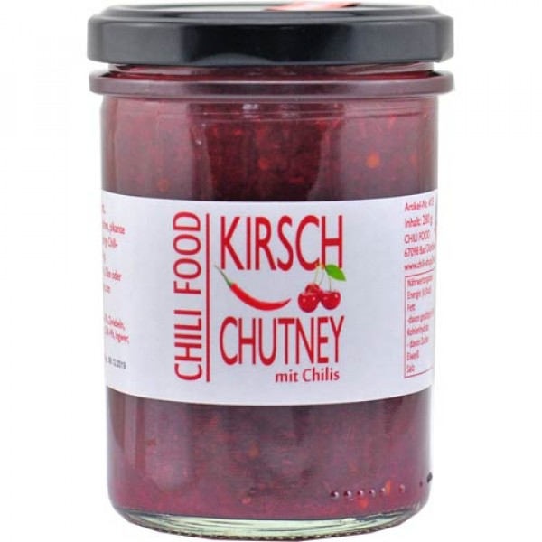 Kirsch Chutney mit Chili