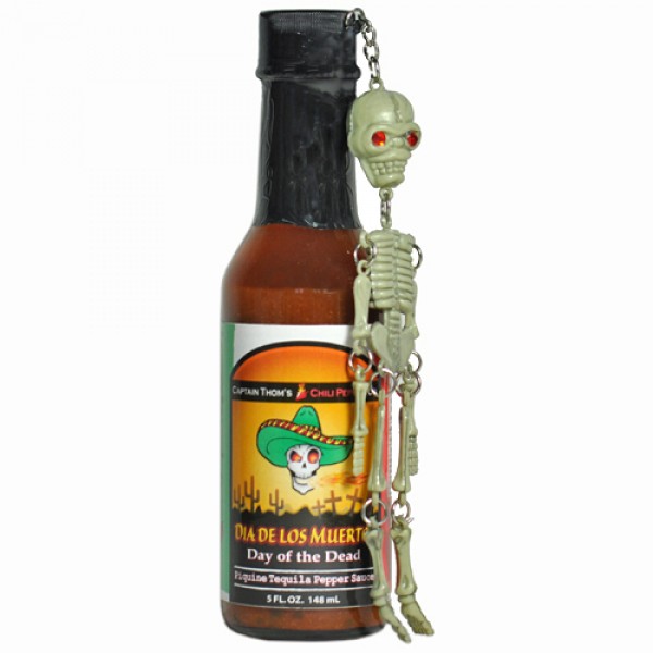 Day of the Dead Tequila Sauce mit Skelett
