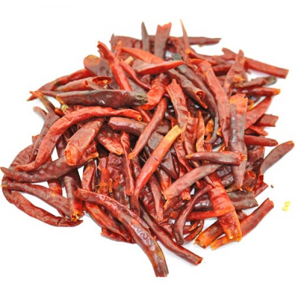 De Arbol Chili ganz, ohne Stiel