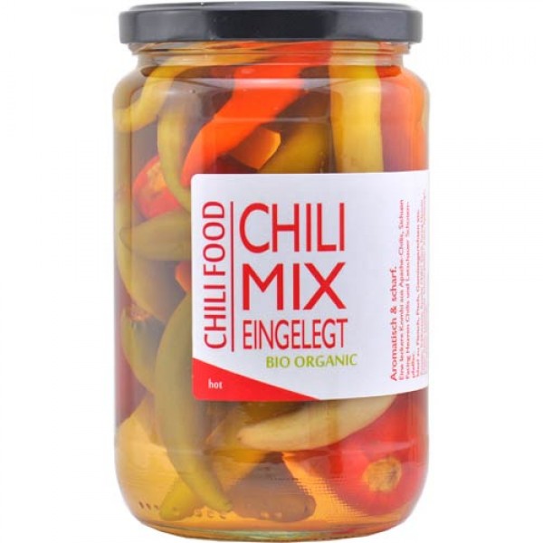 Bio Chili Mix eingelegt