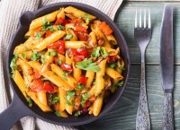 Penne allarrabbiata Penne allarrabbiata