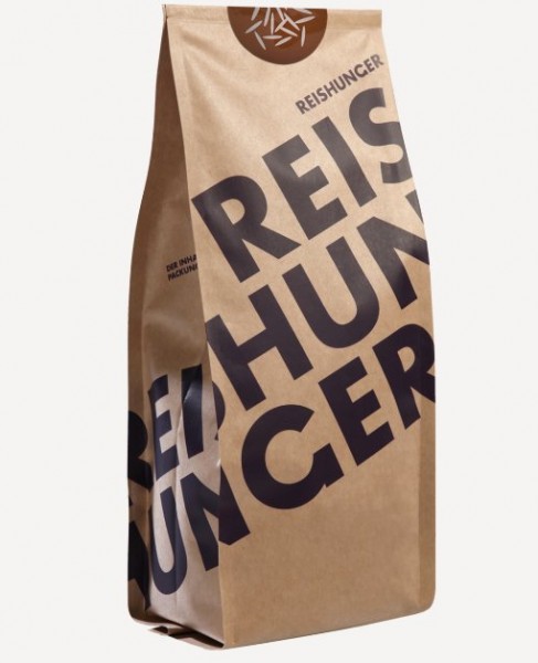Roter Reis, Bio, 100% sortenreine Premiumqualität von Reishunger, 600g