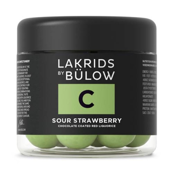 Lakrids by Bülow SMALL C - SOUR STRAWBERRY