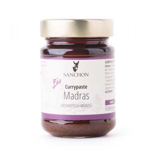 Indische Currypaste Madras - BIO-