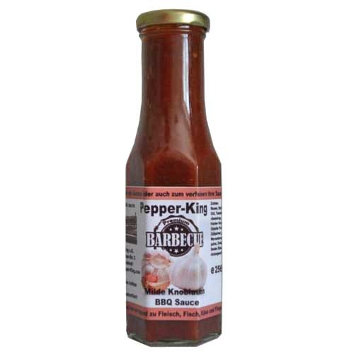 Pepper King Milde Knoblauch BBQ Sauce