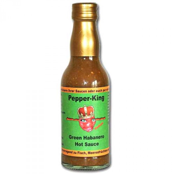 Pepper King Green Habanero Hot Sauce